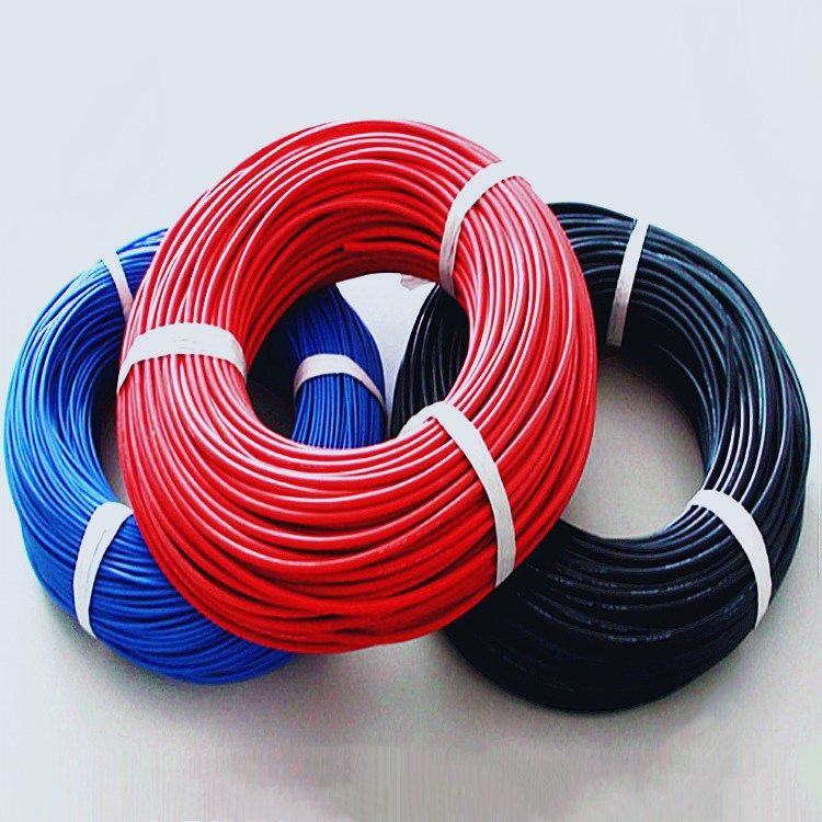 航模 鋰電池線特軟硅膠線10awg國(guó)標(biāo)6平方高溫電線可裁線上錫